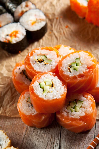 Philadelphia suşi roll — Stok fotoğraf