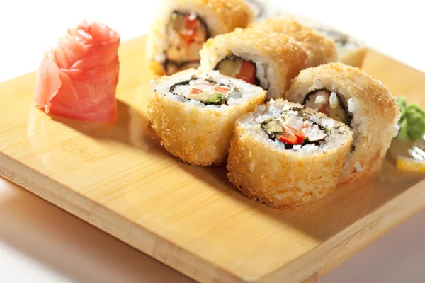 Tempura Maki Sushi Roll — Fotografia de Stock