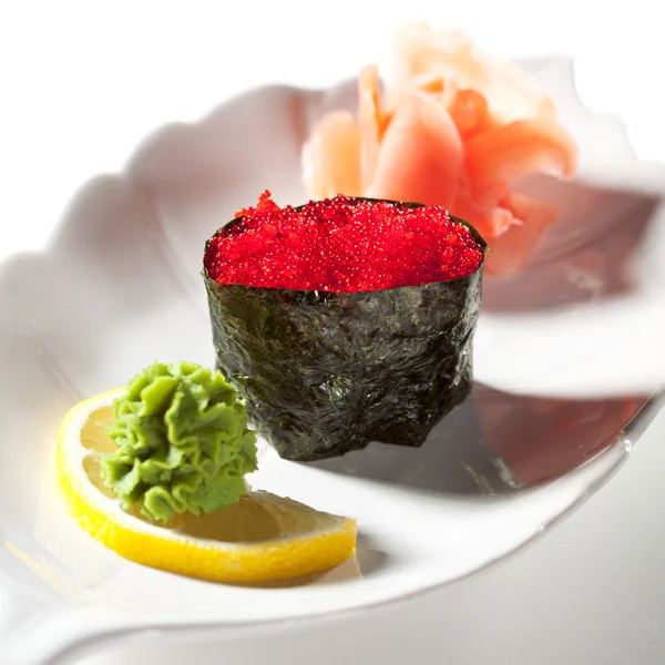 Tobiko Gunkan Sushi — Foto de Stock