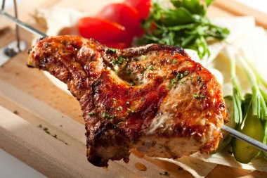 Barbekü ve ızgara domuz