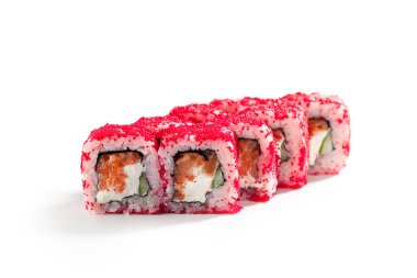 somon ve tobiko rulo