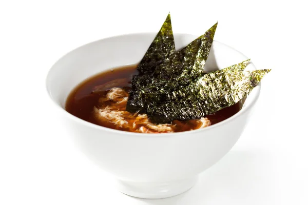 日本料理「味噌汁 — ストック写真