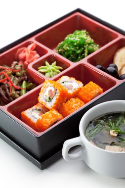 Japon mutfağı - suşi Roll meze, tatlı ve çorba