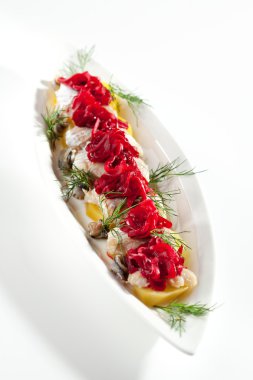 soğuk balık yemekleri - balık patates ile