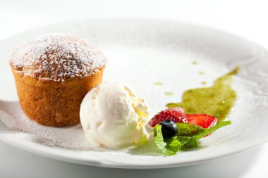 kabak pasta dondurma ile