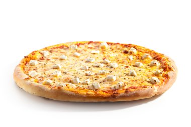 Lezzetli peynirli pizza