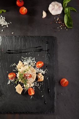 Gurme mantarlı Risotto