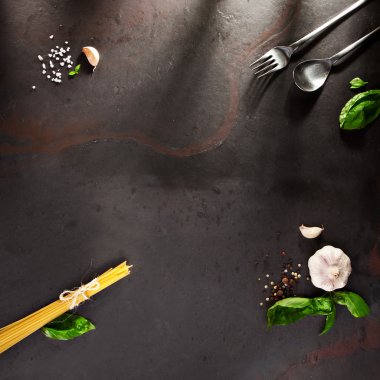 İtalyan yemeği arka plan