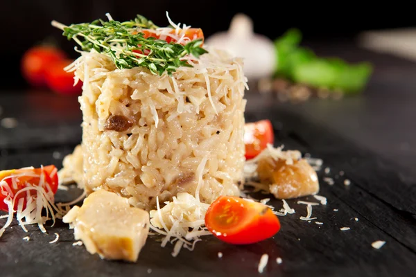 Gastronomische champignon Risotto — Stockfoto