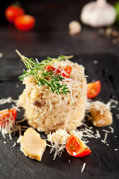 Risotto aux champignons gourmands — Photo