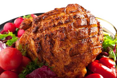 Tazelik sebze ile pişmiş et