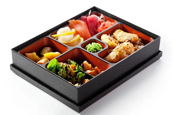 日本盒饭午餐 — 图库照片