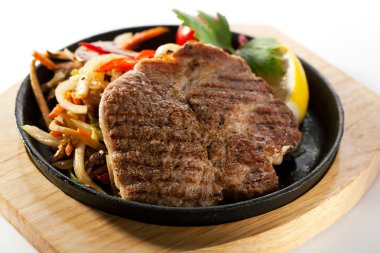 ızgara domuz pirzola