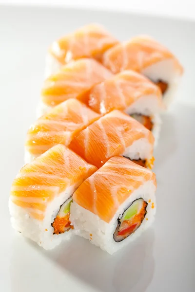 Saumon Maki Sushi Roll — Photo