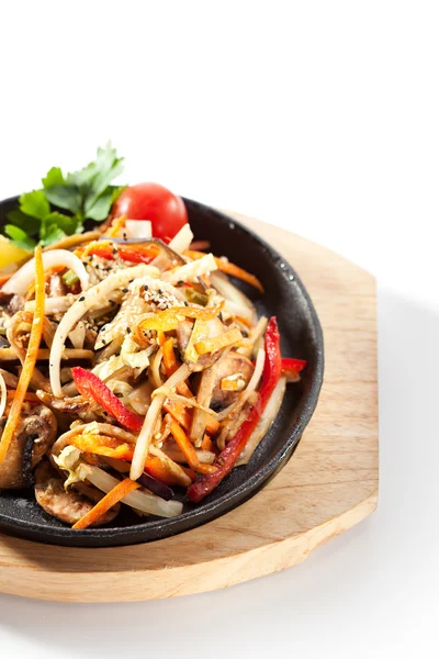 Aziatische stijl groente roerbak — Stockfoto
