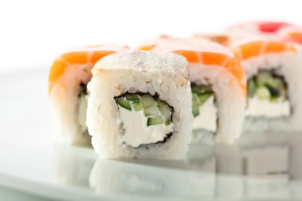 Delicioso rollo de sushi — Foto de Stock