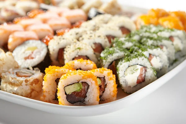 Zestaw sushi japoński — Zdjęcie stockowe