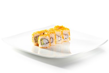 Tobiko suşi Roll