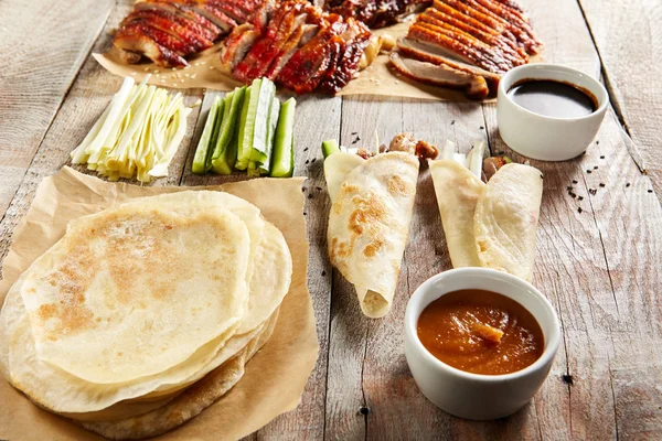 Peking Duck su Pergamena — Foto Stock