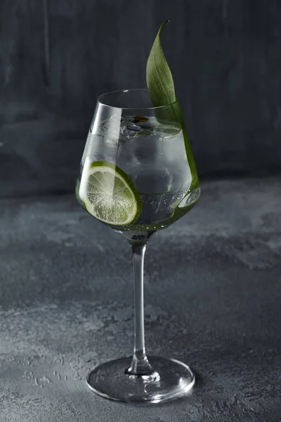 Asiatisk Gin Tonic Cocktail För Livsstil Design Sommar Cocktail Asiatiska — Stockfoto