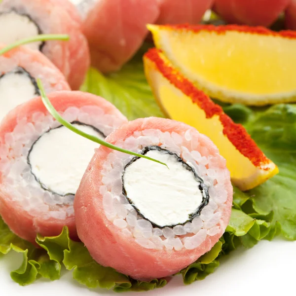 Atum Philadelphia Roll — Fotografia de Stock