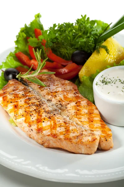 Salmon Steak — Stock Photo, Image