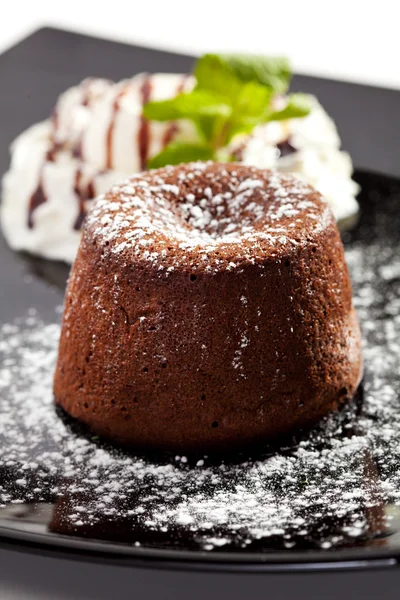 Chocolate Fondant — Stock Photo, Image