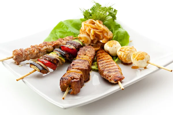 Grilled Foods — Stock Photo, Image