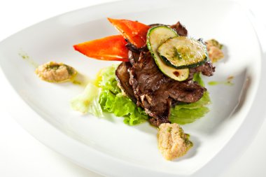 sebze ile sığır eti