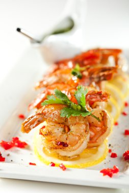 Kabuklu deniz hayvanı.