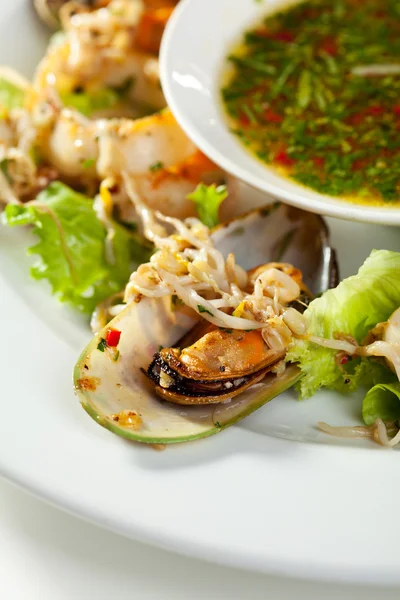 Seafood Plate — Stock Photo, Image