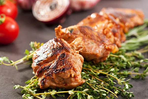 Carne de cerdo esquilada — Foto de Stock