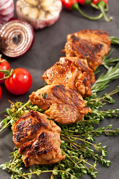 Carne de cerdo esquilada — Foto de Stock