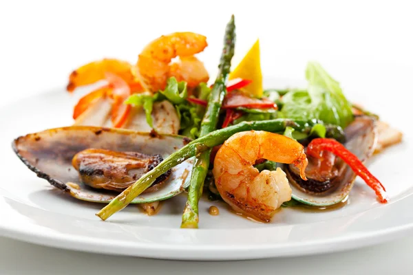 Seafood Plate — Stock Photo, Image