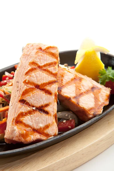 Salmon Steak — Stock Photo, Image