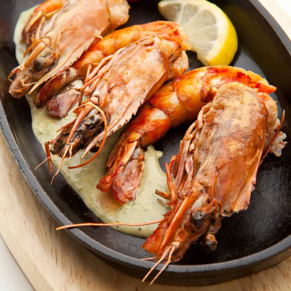 BBQ Shrimps — Stock Photo, Image