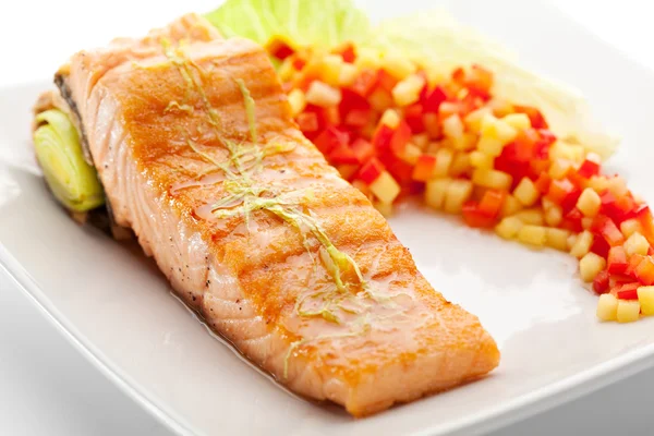 Salmon Steak — Stock Photo, Image