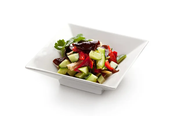 Salada de pepinos — Fotografia de Stock
