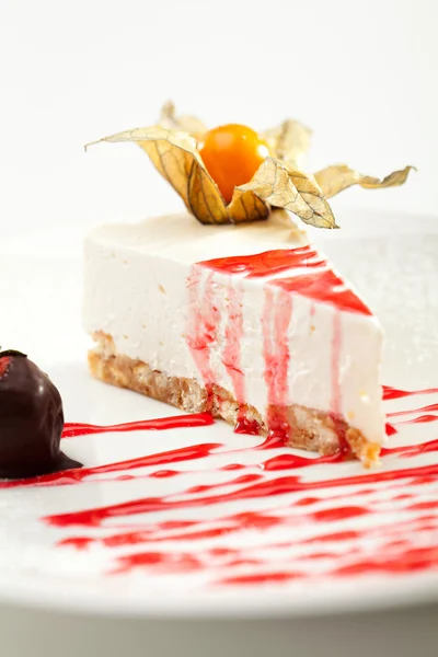 Dessert - Cheesecake — Stock Photo, Image