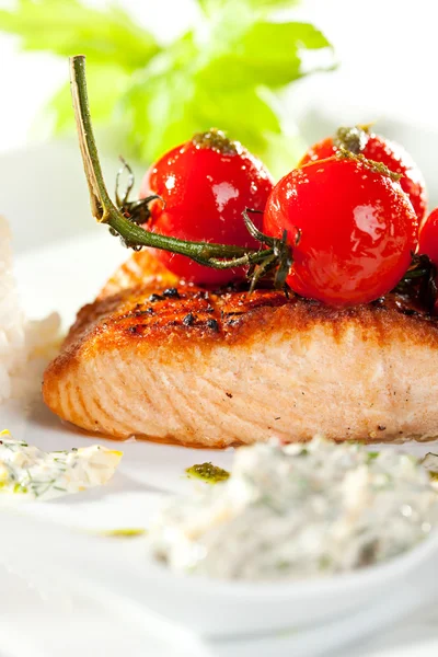 Salmon Steak — Stock Photo, Image