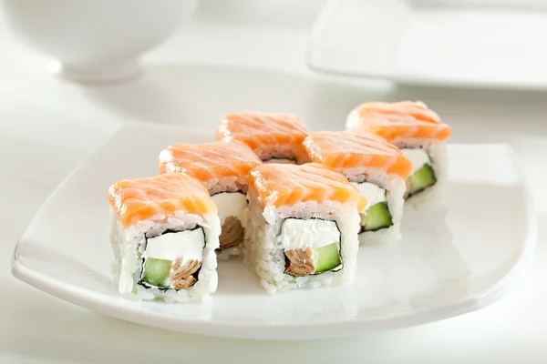 Rotolo di sushi — Foto Stock