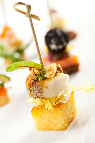 Canapés — Fotografia de Stock