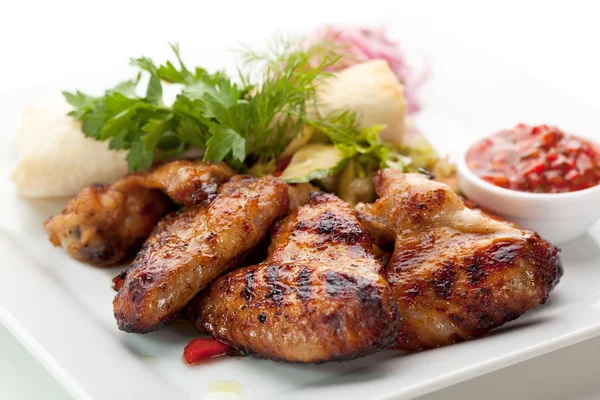 BBQ Chicken Wings — Stock Photo, Image