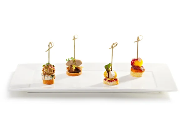 Canapés — Fotografia de Stock