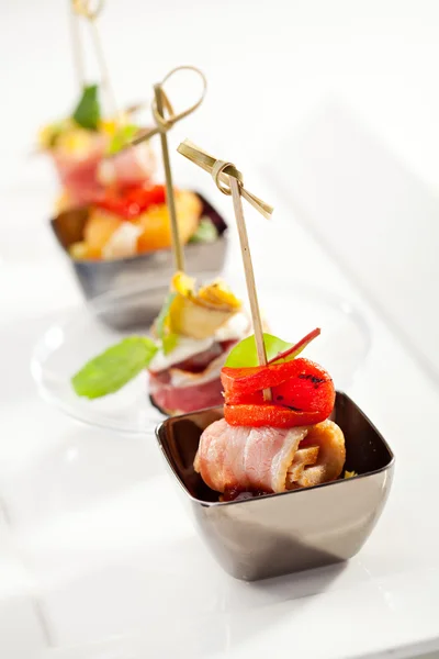 Canapés — Fotografia de Stock