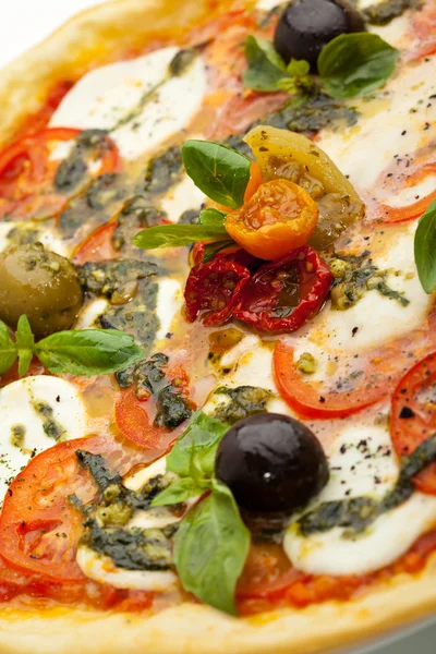 Caprese Pizza — Stock Photo, Image