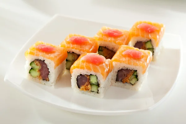 Rotolo di sushi — Foto Stock