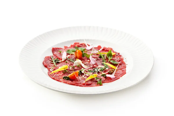 Meat Carpaccio — Stock Photo, Image