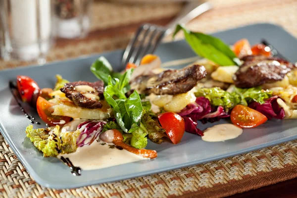 Meat Salad — Stock Photo, Image