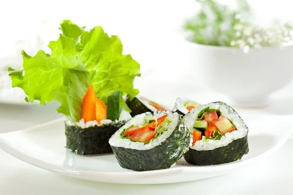 Vegetarische roll — Stockfoto